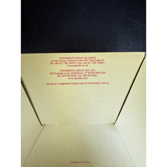 Spode Christmas Tree Dip Bowls "Naughty" & "Nice" NEW Set of 2 - Picture 6 of 6